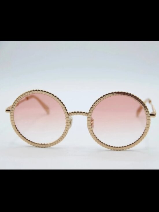 SLAC001. Lacoste Ricky Regal Model Sunglasses, Limited Edition 240/1000, Gold/Ro - Picture 1 of 4